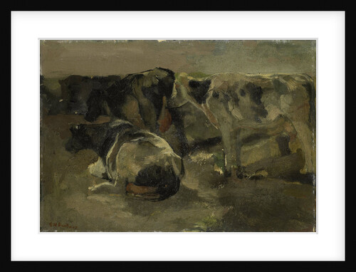 four cows by George Hendrik Breitner