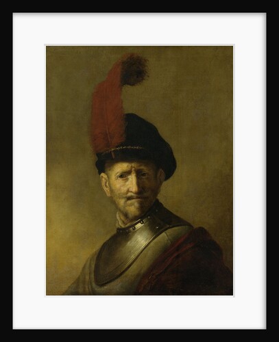 Portrait of a man, perhaps Rembrandt's father, Harmen Gerritsz van Rijn by Anonymous