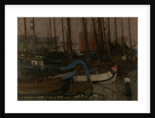 Ships in the Ice by George Hendrik Breitner