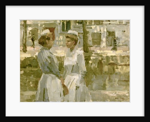 Amsterdam household maids, The Netherlands by Isaac Israels
