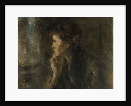 Thinking by Jozef Israëls