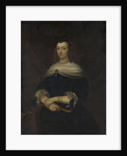 Portrait of a woman, thought to be Lucretia Boudaen by Anonymous