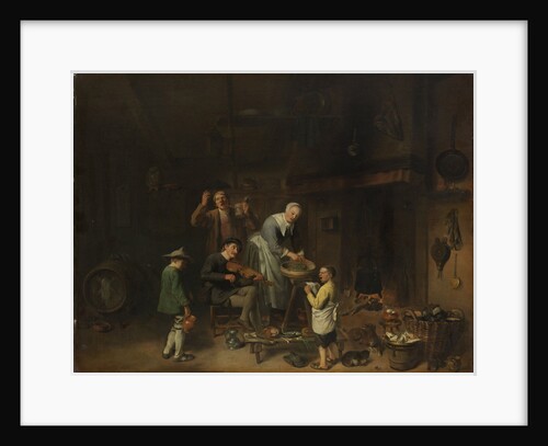 Singing Peasant Family by Pieter Jacobsz. Duyfhuysen