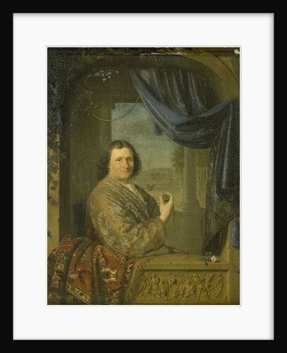 Portrait of a Man with a Watch by Pieter Cornelisz. van Slingelandt