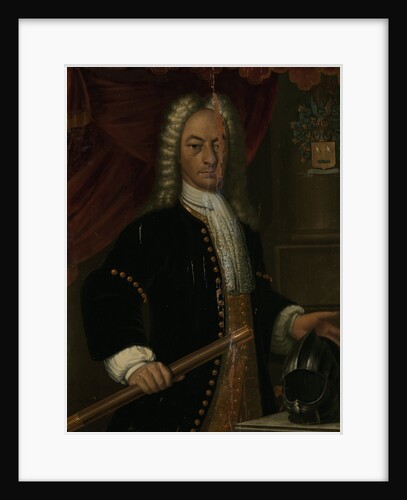 Portrait of Diederik van Durven, Governor-General of the Dutch East Indies by Hendrik van den Bosch