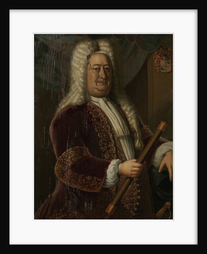 Portrait of Dirk van Cloon, Governor-General of the Dutch East Indies by Hendrik van den Bosch