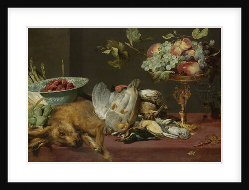 Still life with small game and fruits by Frans Snijders