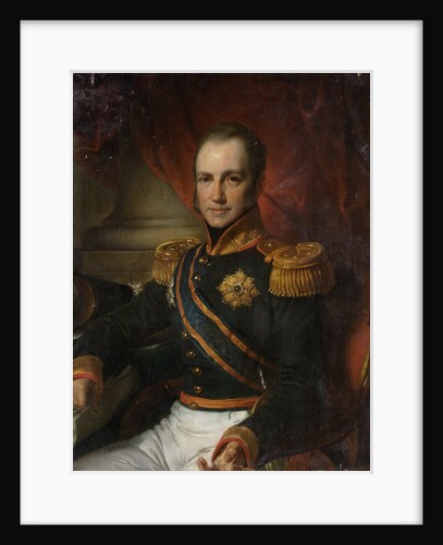 Portrait of Godart Alexander Gerard Philip, Baron van der Capellen, Governor-General of the Dutch East Indies by Cornelis Kruseman