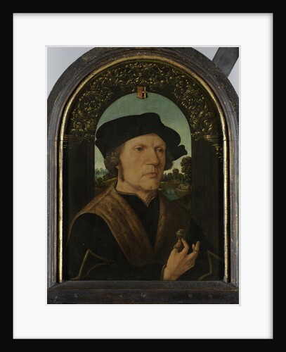 Portrait of Jan Gerritsz van Egmond, died 1523, Bailiff of Nieuwburg by Workshop of Jacob Cornelisz van Oostsanen