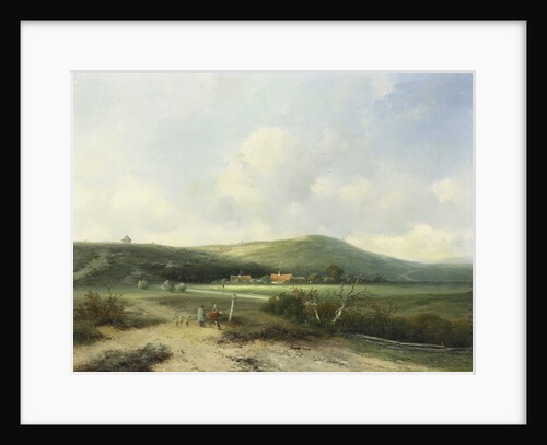 Dune landscape by Johannes Franciscus Hoppenbrouwers