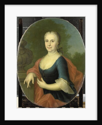 Portrait of Cornelia van Schuylenburgh, Wife of Diederik van Bleyswijk by Conrad Kuster