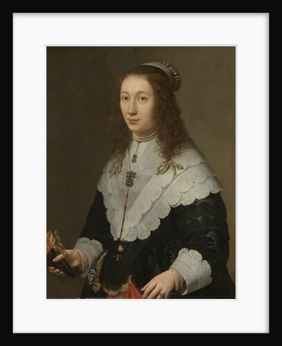 Portrait of Catharina van Well, Wife of Guilliaam van Bleyswijk by Gerard van Kuijl