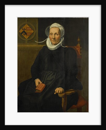 Portrait of Dirckje Tymansdr Gael, called van der Graft, Wife of Mattheus Augustijnsz Steyn by Pieter Pietersz. I
