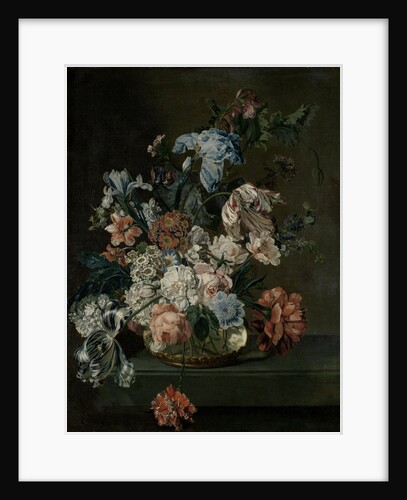 Still Life with Flowers by Cornelia van der Mijn