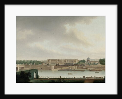The View from the Batavian Embassy in Paris France by Josephus Augustus Knip