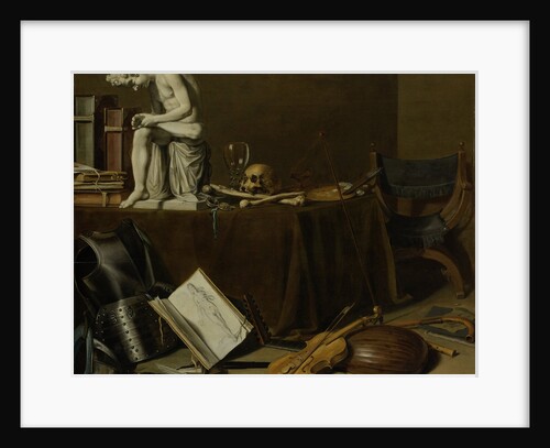 Vanitas Still Life with the Spinario by Pieter Claesz.