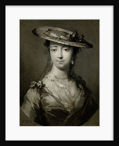 Head of a Young Woman by Frans van der Mijn