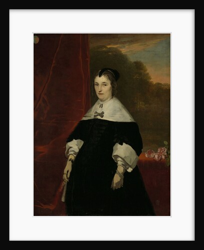 Machteld Bas (d 1681). Wife of Abraham de Visscher by Abraham van den Tempel