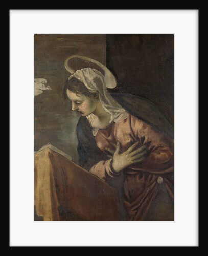 Virgin from the Annunciation to the Virgin by Jacopo Tintoretto