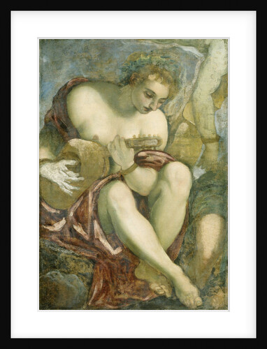 Muse with Lute by Jacopo Tintoretto