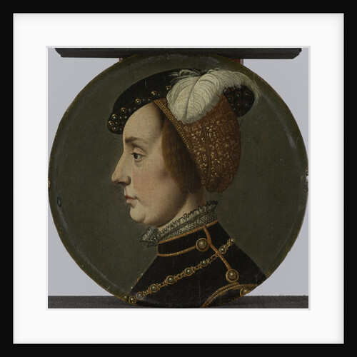 Portrait of Anna of Lorraine, Consort of René de Châlon, Prince of Orange by Anonymous