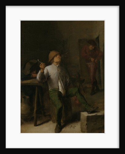 The Smoker by Adriaen Brouwer