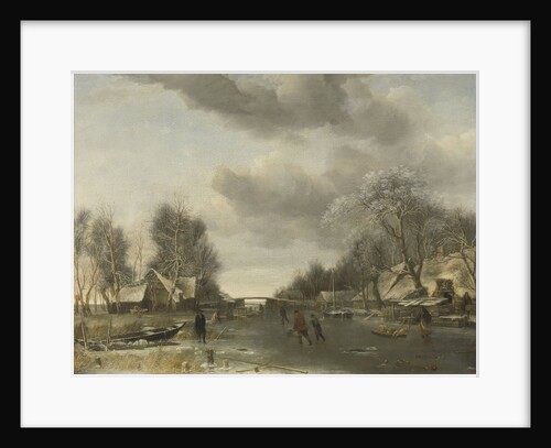 Winter Scene by Jan van de Cappelle