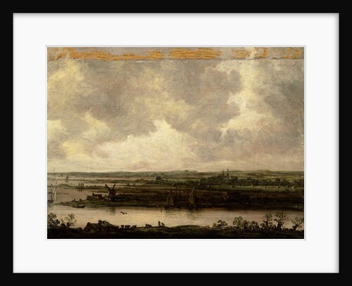 View of the Spaarne and of Haarlemmermeer, The Netherlands by Jan van Goyen