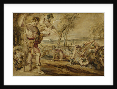 Cadmus sowing dragon's teeth by Workshop of Peter Paul Rubens