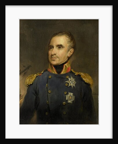 Portrait of Jonkheer Theodorus Frederik van Capellen, Vice-Admiral and Commander of the Dutch Squadron at Algiers in 1816 by Jacob Joseph Eeckhout