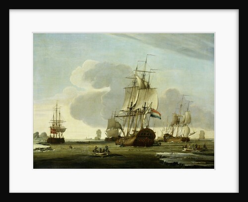 The Groenlandvaarder Zaandam of the Shipping Company Claes Taan and Son, Zaandam, on a Whale Hunt by Jochem de Vries