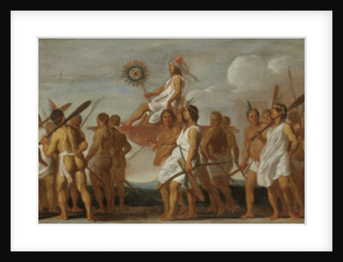 The Treatment of Prisoners of War by the Tupinamba Indians, in three scenes by Anonymous