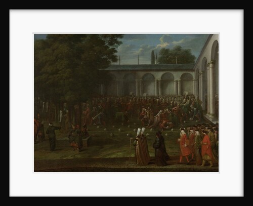 Cornelis Calkoen on his Way to his Audience with Sultan Ahmed III by Jean Baptiste Vanmour