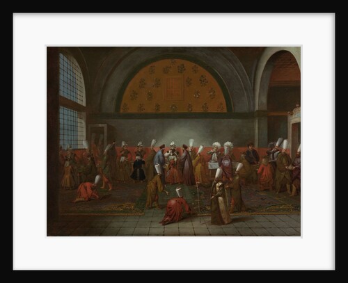 The Meal in Honour of Ambassador Cornelis Calkoen by Jean Baptiste Vanmour