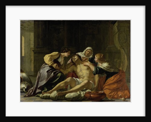 Saint Sebastian Cared for by Irene and her Helpers by Jacques Blanchard