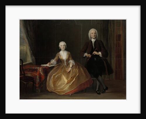 A Couple Making Music by Cornelis Troost