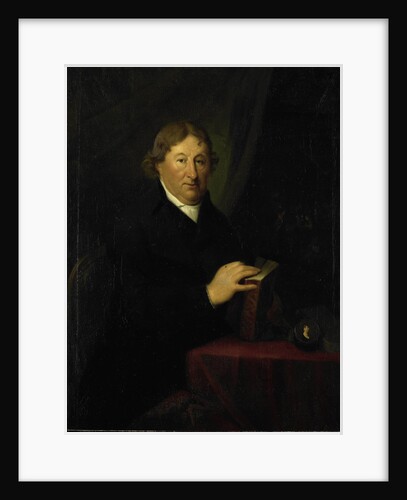 Portrait of Gerrit van der Pot, Lord of Groeneveld, Art Collector in Rotterdam by Johan Bernard Scheffer