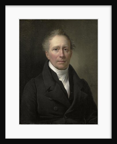 Portrait of Daniel Francis Schas, from 1814 to 1820 Member of the Board of Commerce for the Colonies by Alexandre Jean Dubois Drahonet