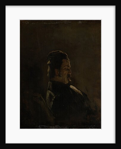 Portrait of Pieter Frederik van Os, Painter by Anton Mauve