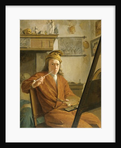 Portrait of a Painter, perhaps the Artist Himself by Aert Schouman