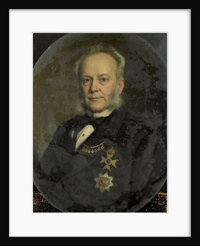 Pieter Mijer, 1812-81, Governor-General of Dutch East Indies, Nederlands Oost Indië by Johan Heinrich Neuman