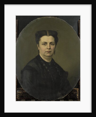 Jeanette Antoinette Pietermaat, wife of Pieter Mijer by Johan Heinrich Neuman