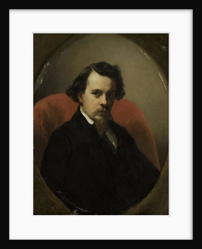 Portrait of Charles Henri Joseph Leicker, Painter by Nicolaas Pieneman