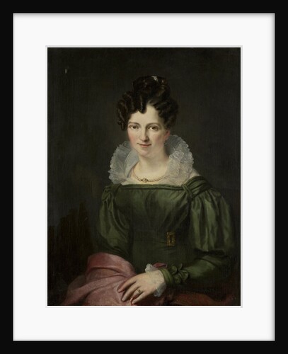 Portrait of Maria Christina Nijssen, Wife of Anthonie van der Hout by Christiaan Julius Lodewijk Portman