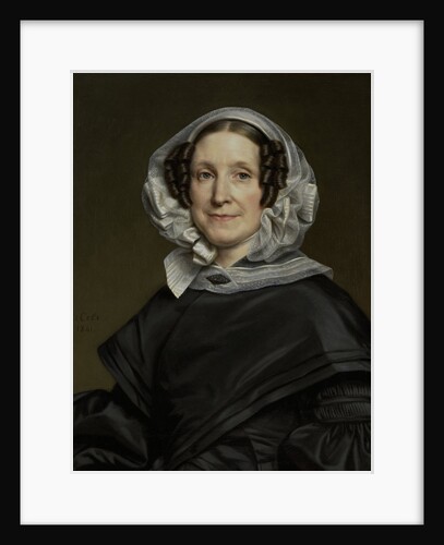 Portrait of Aryna van der Pot, 1786-1850, Wife of N. J. A. C. Hoffmann by Cornelis Cels