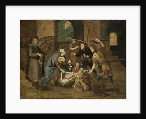 Adoration of the Shepherds by Maerten de Vos