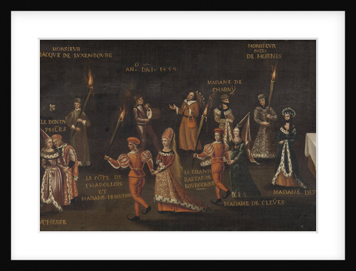 Vow of the Pheasant, Philip the Good and Isabella at the Feast of the Pheasant in Lille in 1454 by Anonymous