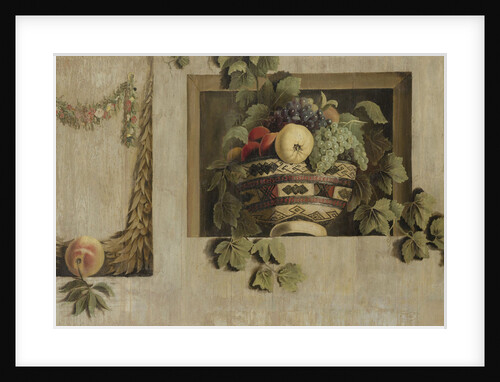 Still Life with Fruit and Flower Garlands by Jacob van Campen