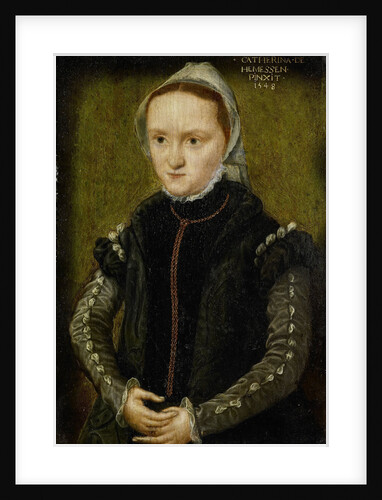 Portrait of a Woman, probably a Self Portrait by Catharina van Hemessen