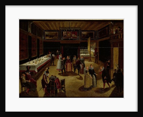 Festive Gathering at Night by Anonymous